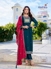 Rangat Vol 6 By Radhika Vichitra Silk Kurti With Bottom Dupatta Suppliers In India
